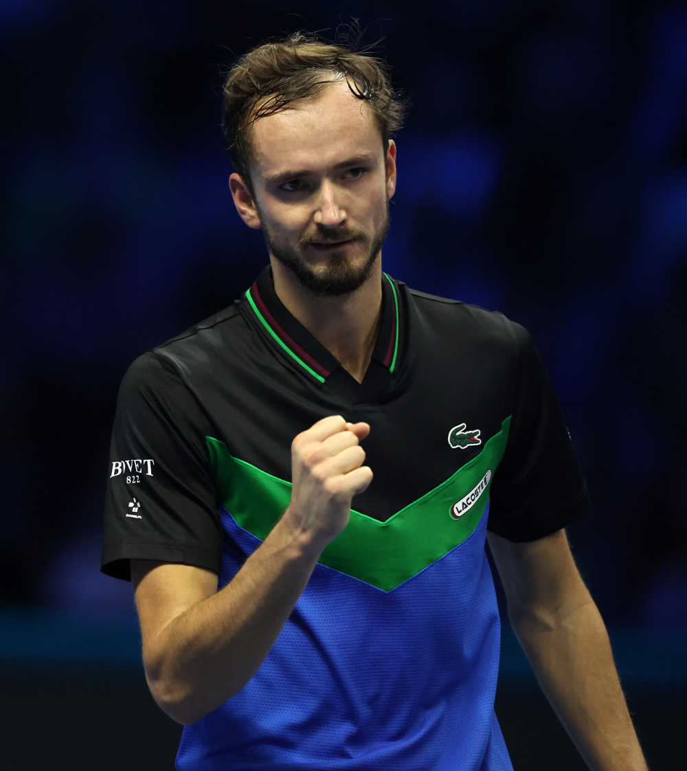 ATP总决赛完胜美网，梅德韦杰夫高光表现