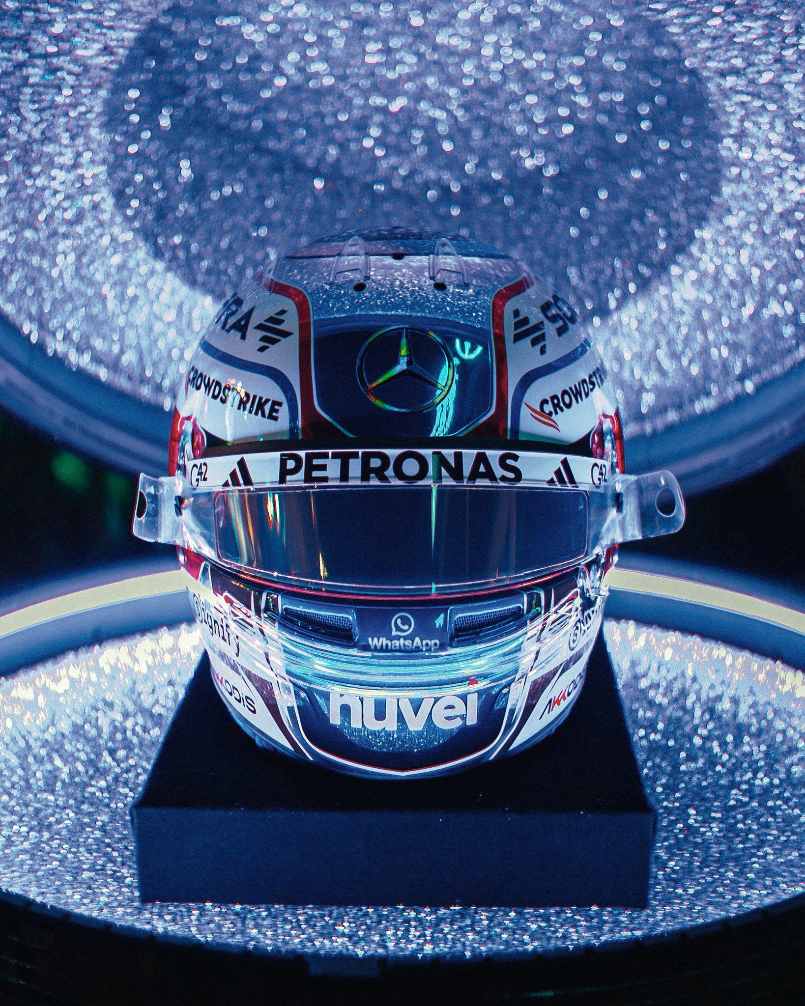 包含梅赛德斯横扫雷诺车队，拉塞尔刷新纪录的词条